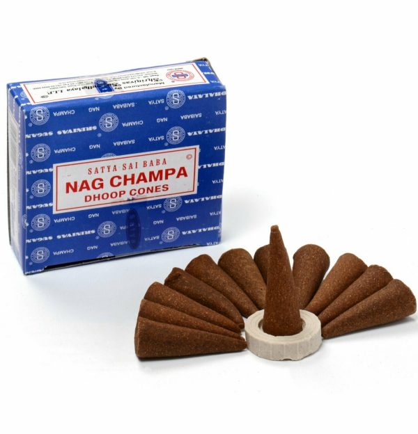 Conos incienso Nag champa de Satya