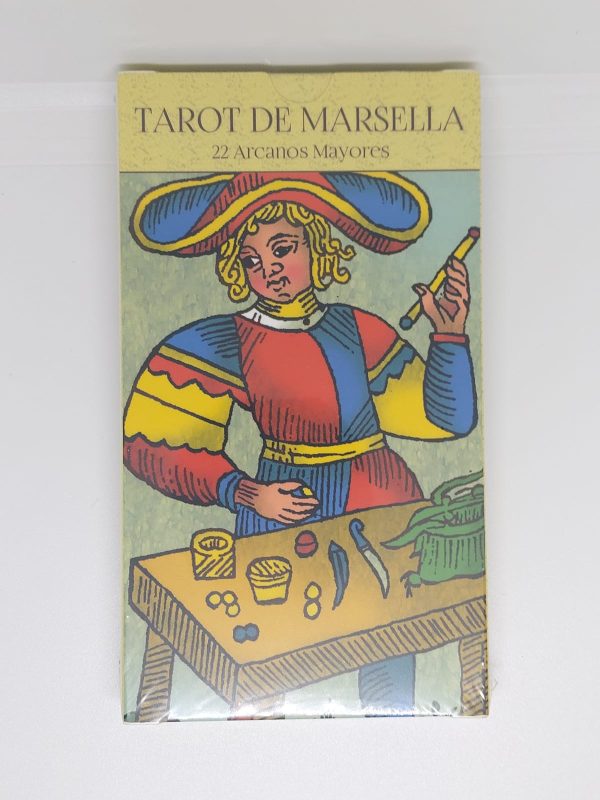 Baraja Tarot de los 22 Árcanos Mayores Marseilla