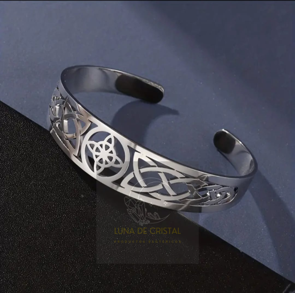 Pulsera Brazalete Nudo de Bruja