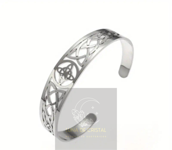 Pulsera Brazalete Nudo de Bruja