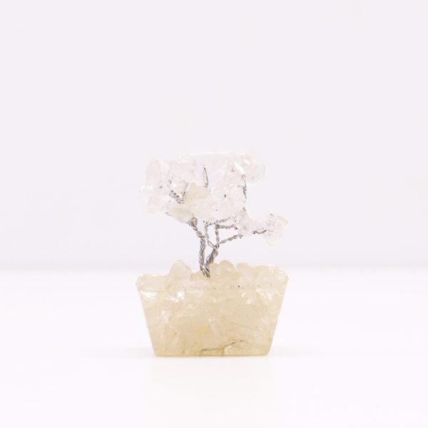 65520.jpeg Mini árbol de piedras preciosas sobre base de orgonita - Cuarzo de roca