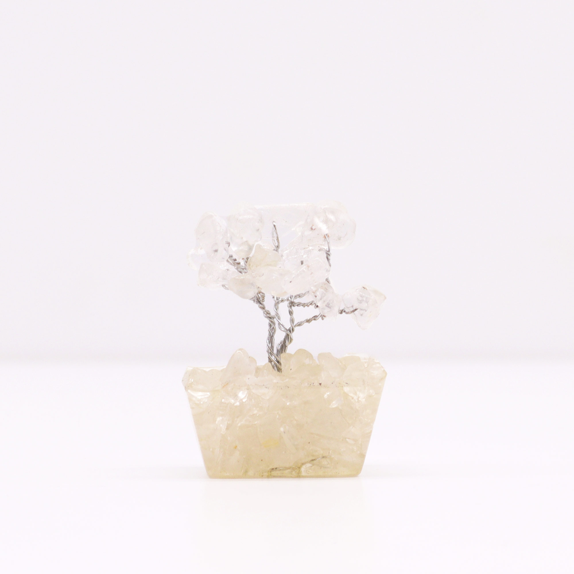 65520.jpeg Mini árbol de piedras preciosas sobre base de orgonita - Cuarzo de roca
