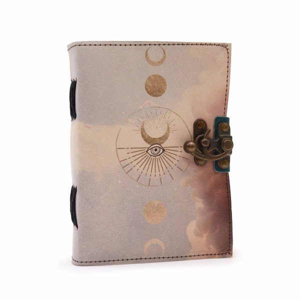 82986.jpeg Cuaderno de Cuero - Fases de la Luna - 12,5x17,5cm