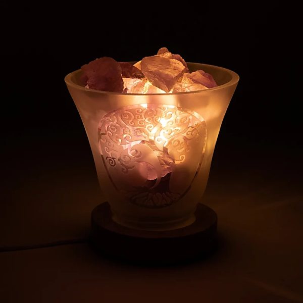 Lámpara de Cristal Árbol de la vida