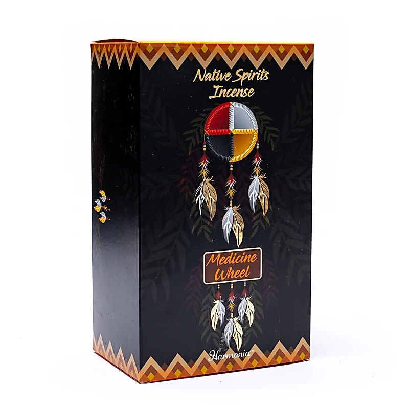 Native spirits Incienso Rueda de la medicina almizcle