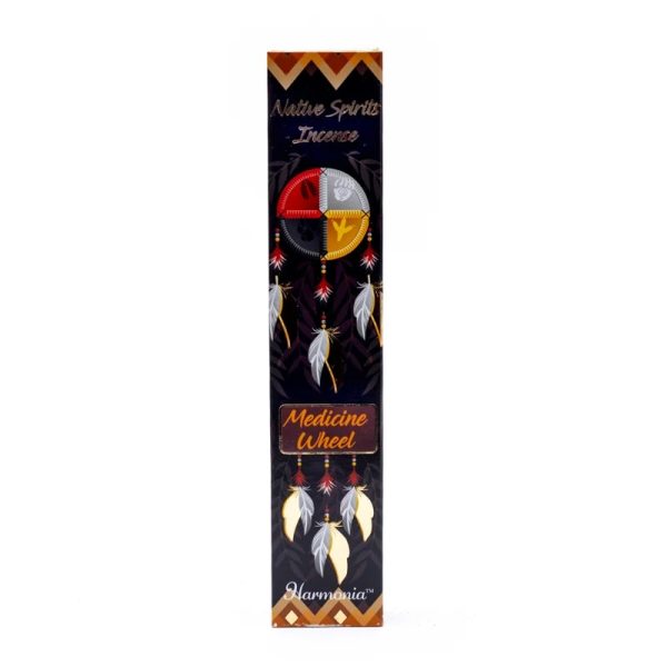 Native spirits Incienso Rueda de la medicina almizcle
