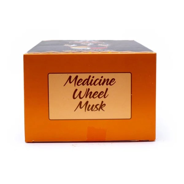 Native spirits Incienso Rueda de la medicina almizcle