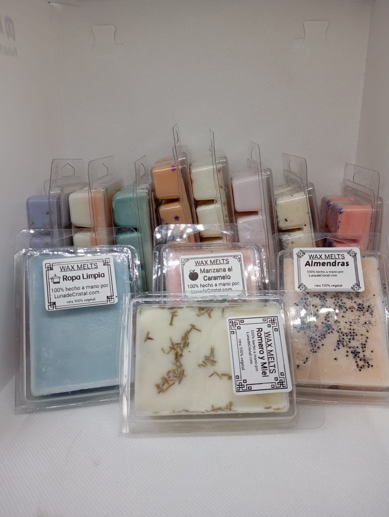 Wax melts cuadrados