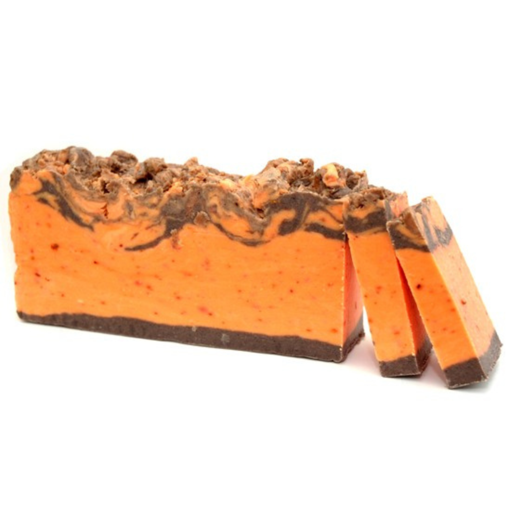 Jabón Artesanal de Canela y Naranja – Exfoliación Suave y Frescor Cítrico