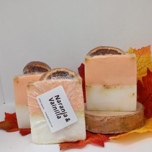 jabon naranja y vainilla Jabón Aurora Cítrica