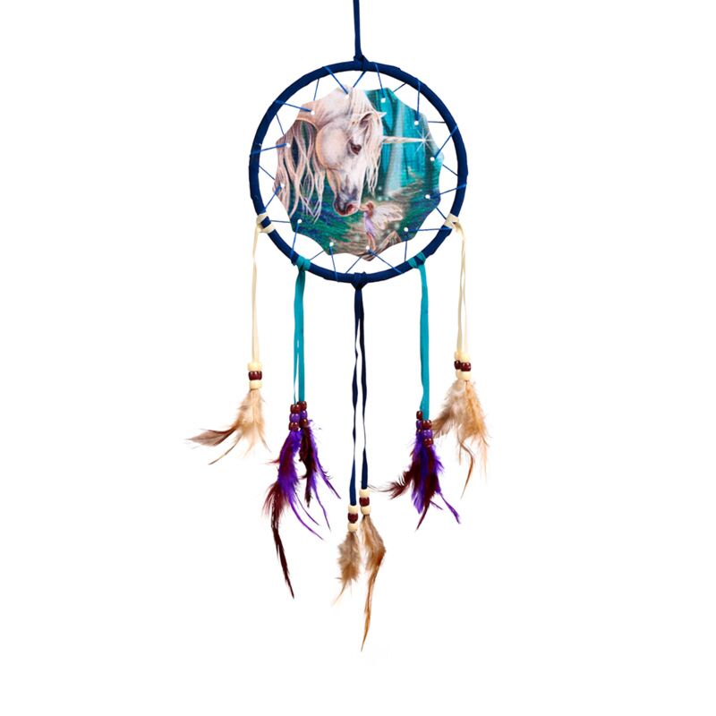 Atrapasueños Susurros de Hadas Unicornio de Lisa Parker Atrapasueños Lisa Parker Unicornio y Hada de 16 cm