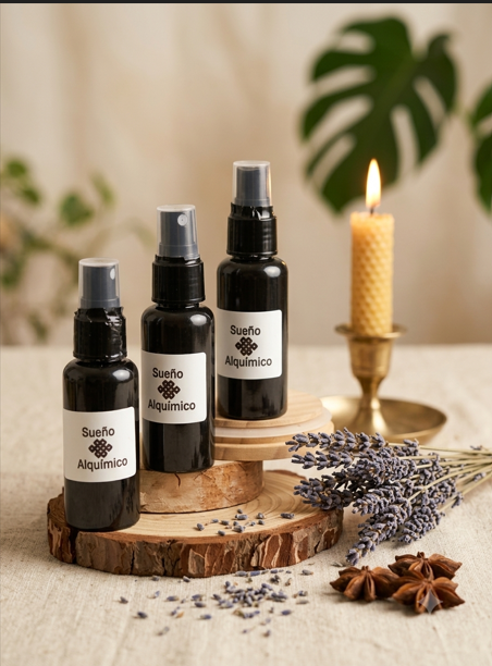 Bruma Sueño Alquímico artesanal con lavanda y mandarina