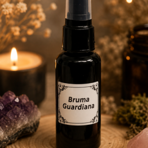 Bruma Guardiana de Palo Santo y Obsidiana de Luna de Cristal